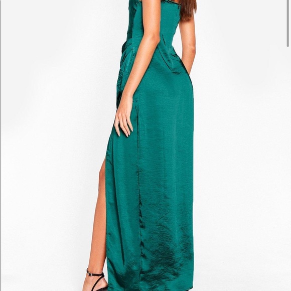 Nasty Gal - Cowl-necked maxi dress - size 12 - Picture 2 of 4